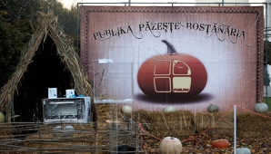 GALERIE FOTO de la bostănăria Publika TV din centrul Capitalei