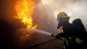 Incendiu în Rusia: Un rezervor cu petrol a luat foc