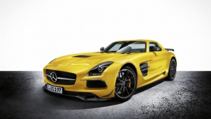 Primele imagini oficiale a modelului Mercedes-Benz SLS AMG Black Series
