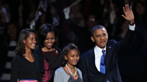 VIDEO Discursul lui Obama după ce a câştigat alegerile: Michelle, nu te-am iubit niciodată mai mult decât acum!