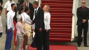 Barack Obama, primul preşedinte american care efectuează o vizită în Myanmar   