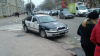 Ce riscă poliţistul care a parcat neregulamentar maşina de serviciu în faţa Primăriei Chişinău