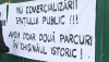 Protest în Capitală: Manifestanţii se opun construcţiei unui local în apropierea Grădinii Publice "Ştefan cel Mare"