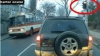 Troleibuz de pe ruta numărul 5 din Capitală, trece la culoarea roşie a semaforului (VIDEO)