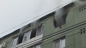 Incendiu la Bubuieci: O mamă şi fiica sa au ajuns la spital