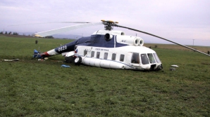 Un elicopter Mi-8 al Ministerului ucrainean de Interne s-a prăbuşit în regiunea Kirovograd 