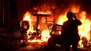 Protest violent în Azerbaidjan. Manifestanţii au vandalizat un hotel