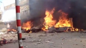 Cel puţin nouă oameni au murit după ce un avion militar s-a prăbuşit în Yemen