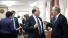 FOTO REPORT Cum a decurs ultima şedinţă a Guvernului Filat şi ce gesturi au făcut miniştrii