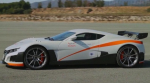 Autostrada.md: Imagini cu cel mai puternic sportcar electric din lume