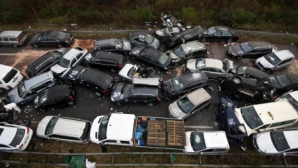 Accident în lanţ în Canada: Aproape 100 de oameni au fost răniţi