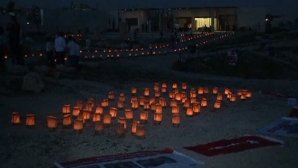 Ceremonie de comemorare a celor care şi-au pierdut viaţa în timpul luptelor din statul arab