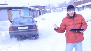 Autostrada.md: Primul Opel Vectra, teleghidat de un Ipad 