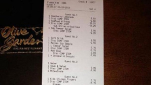 (FOTO) Au mâncat la restaurant şi au înmărmurit când au văzut nota de plată. "Nu ne-a venit să credem"