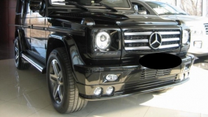 (FOTO) Tuning de râsul găinilor în Moldova! Un Mercedes-Benz G-Class de 80.000 de euro, dotat cu un kit ieftin