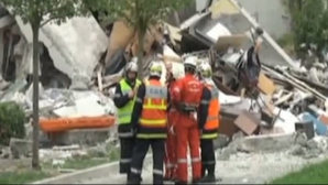 Clădire prăbuşită în estul Franţei. Cel puţin două persoane au murit 