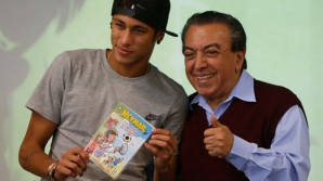 Starul brazilian Neymar a apărut într-o carte de benzi desenate