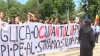 Protest de 9 mai în centrul Capitalei. Organizatorii scandează "Armata Rusă, afară!"