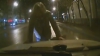 Cea mai proastă tentativă de înscenare a unui accident auto VIDEO
