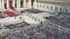 Aproximativ 200.000 de credincioşi din întreaga lume au asistat la mesa de Rusalii, de la Vatican