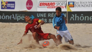 Euro Beach Soccer League: Moldova a pierdut meciul cu Anglia
