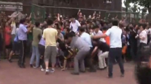 Şapte persoane au fost rănite în China în timpul unei busculade provocată de fanii lui David Beckham