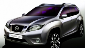 Prima schiţă oficială a noului Terrano. Modelul este bazat pe  Duster şi prezintă o serie de modificări estetice