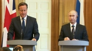 Vladimir Putin şi David Cameron consideră că Siria se confruntă cu o catastrofă umanitară 