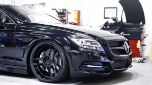 (GALERIE FOTO) Maşina care atrage toate privirile. Un Mercedes-Benz CLS, modificat diabolic