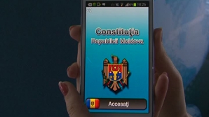 Constituţia Republicii Moldova poate fi accesată şi de pe iPhone