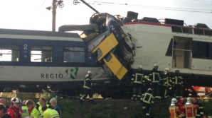 Accident feroviar în Elveţia. Cel puţin 44 de persoane au fost rănite (VIDEO)