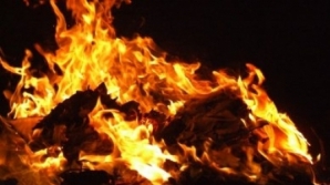 IMAGINI VIDEO din timpul incendiului de la restaurantul "La Roma Club"