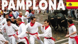 Mii de turişti s-au adunat în Pamplona, Spania, unde a fost dat startul cursei de tauri (VIDEO)