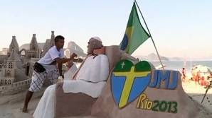 (VIDEO) Papa Francisc, pe plaja din Rio de Janeiro. Ce caută acolo Suveranul Pontif 