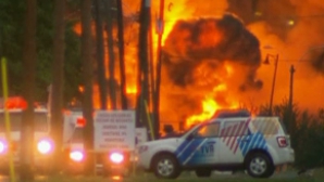 Mecanicul locomotivei care a sărit în aer în Canada, acuzat de producerea accidentului