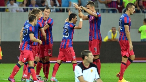 Steaua a debutat cu o victorie categorică în turul doi preliminar al Ligii Campionilor