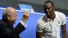 Usain Bolt, cu gândul la fotbal. Atletul a vizitat sediul central al FIFA şi s-a întâlnit cu Sepp Blatter (VIDEO)