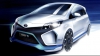 Toyota Yaris Hybrid R, prima schiţă oficială a celui mai performant hibrid al japonezilor