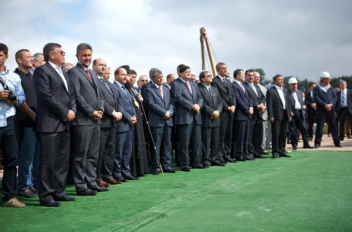 START lucrărilor de construcție a Gazoductului Iași-Ungheni. Leancă, Ponta şi Oettinger, cu discursuri la eveniment VIDEO