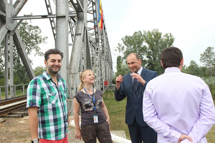 Campania Eu sunt Moldova a ajuns la Ungheni. "Dragostea de ţară trebuie să o manifeste toţi moldovenii" (VIDEO. FOTO)