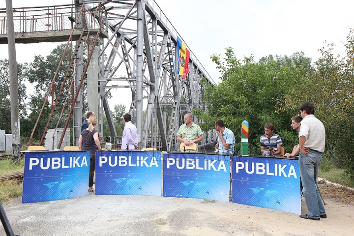 Campania Eu sunt Moldova a ajuns la Ungheni. "Dragostea de ţară trebuie să o manifeste toţi moldovenii" (VIDEO. FOTO)