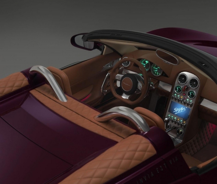  Spyker a prezentat la Pebble Beach noul B6 Venator Spyder Concept (FOTO)