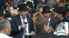 Sărbătoare la Soroca. Vizitatorii, printre care şi miniştri, au fost întâlniţi cu bucate din mere (VIDEO)