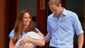 Micul prinţ al Marii Britanii, George, va fi botezat în octombrie