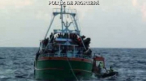 Operaţiune spectaculoasă a poliţiştilor de frontieră din România. Au salvat 300 de migranţi sirieni