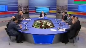 Dezbatere televizată cu final violent. A aruncat cu o sticlă de apă în candidatul opoziţiei (VIDEO)