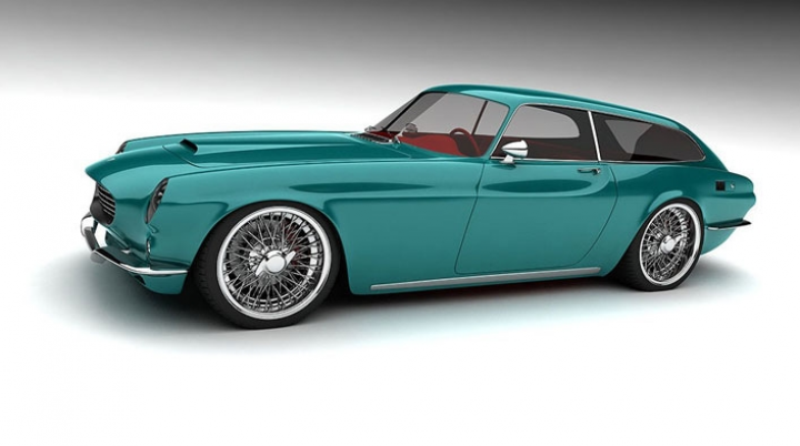 Volvo P1800 ZES - un retro-concept genial GALERIE FOTO