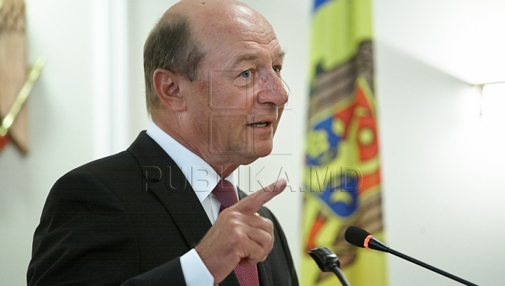 Băsescu: Transnistria ar putea fi o recompensă pentru Rusia, dacă aceasta va pierde baza militară din Siria