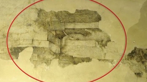 O pictură murală a lui Leonardo Da Vinci, descoperită în timpul operaţiunilor de restaurare a Castelului Sforza