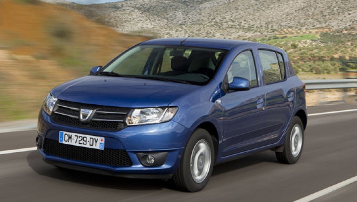 Dacia Sandero este al şaselea cel mai bine vândut model din Franţa